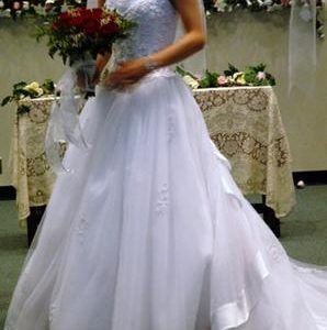Tulle ball gown