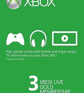 Xbox Live Gold Cards Membership(USA)
